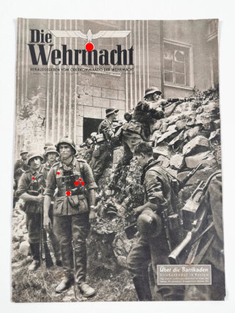 Die Wehrmacht "Über die Barrikaden", Heft...