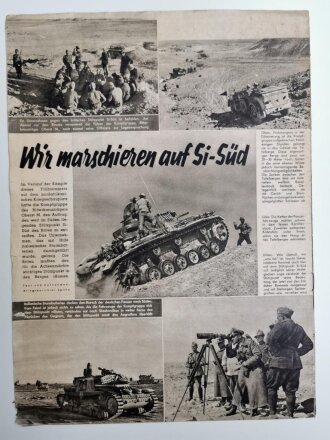 Die Wehrmacht "Und jetzt wieder Staub", Heft Nr. 13, 17. Juni 1942