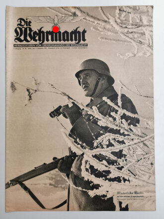 Die Wehrmacht "Winterliche Wacht", Heft Nr. 26, 17. Dezember 1941