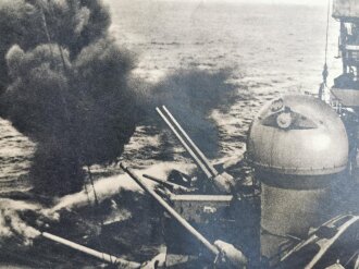 Die Wehrmacht "Ein U-Boot vor einem U-Boot-Bunker an...