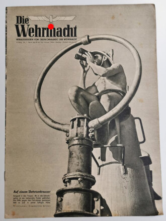 Die Wehrmacht "Auf einem Unterseekreuzer", Heft Nr. 11, 20. Mai 1942