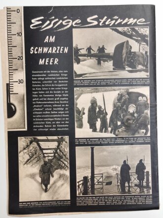 Die Wehrmacht "Die Artillerie der Sowjets schießt noch", Heft Nr. 3, 28. Januar 1942