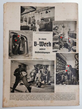 Die Wehrmacht "Das ist unsere West-Befestigungt", 2. Jahrgang Nr. 21 Erste November-Ausgabe 1938