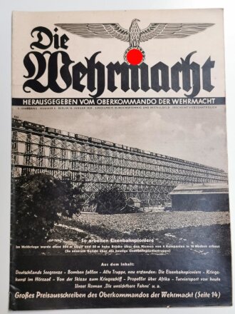 Die Wehrmacht "So arbeiten Eisenbahnpioniere",...