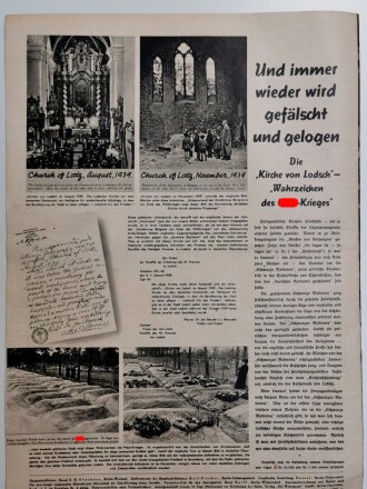 Die Wehrmacht "Ein Kampfflugzeug im Werden", Heft Nr. 3, 31. Januar 1940