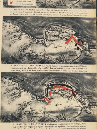 Signal spanische Ausgabe "El coronel genral Rommel" Nr. 6, März 1942