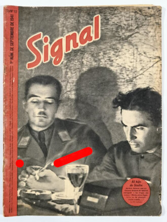 Signal spanische Ausgabe "El hijo de Stalin" Nr. 17, September 1941