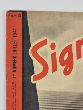 Signal französische Ausgabe "Volia comment ils ont saute, en Crete!" Nr. 1, Juli 1941