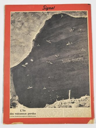 Signal französische Ausgabe "Volia comment ils ont saute, en Crete!" Nr. 1, Juli 1941