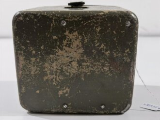 Transportkasten für Richtaufsatz 35 zum 80mm Granatwerfer 34 der Wehrmacht. Norwegisch überlackiertes Stück