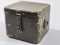 Transportkasten für Richtaufsatz 35 zum 80mm Granatwerfer 34 der Wehrmacht. Norwegisch überlackiertes Stück