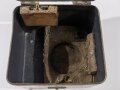 Transportkasten für Richtaufsatz 35 zum 80mm Granatwerfer 34 der Wehrmacht. Norwegisch überlackiertes Stück