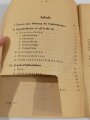 Merkblatt 29a/16 "Flußtreibminen" von 1.3.43, 52 Seiten, DIN A6, letzte Seite lose