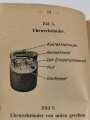 Merkblatt 29a/16 "Flußtreibminen" von 1.3.43, 52 Seiten, DIN A6, letzte Seite lose