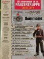 "Gazette des Uniformers - Les Uniformes de la Panzertruppe 1934/1942", 77 Seiten, französisch, aus Raucherhaushalt