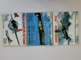 3 Ausgaben "Waffen Arsenal" zum Thema Flugzeug, alle leicht gebraucht