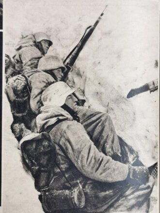Die Wehrmacht, "Gesichter in der Schlacht", datiert 27. Januar 1943, 7. Jahrgang Nr. 3,  über DIN A4