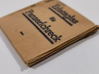 Wehrmacht, Ersatzscheibe für Panzerschreckschild ( Raketenpanzerbüchse 54 ), Originalverpackt