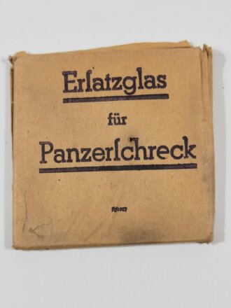 Wehrmacht, Ersatzscheibe für Panzerschreckschild ( Raketenpanzerbüchse 54 ), Originalverpackt