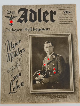 Der Adler "Major Mölders erzählt sein Leben", 15. Oktober 1940