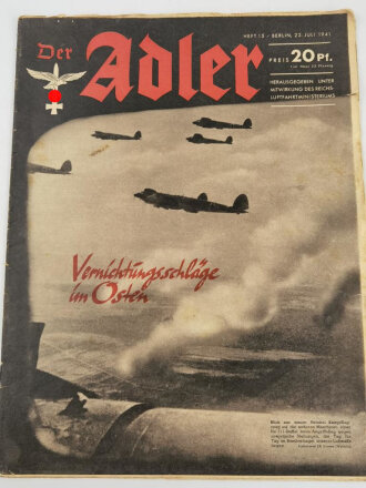 Der Adler "Vernichtungsschläge im Osten", 22. Juli 1941