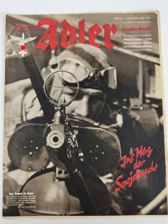 Der Adler Sonderdruck "Ins Herz der Sowjetmacht", 2. Oktober-Heft 1941