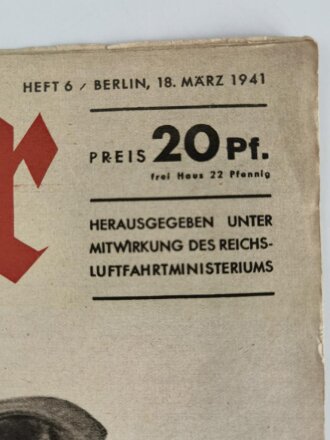 Der Adler "Das hat mal wieder hingehauen!", 18. März 1941