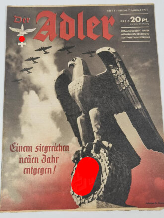 Der Adler "Einem siegreichen neuen Jahr entgegen!", 7. Januar 1941