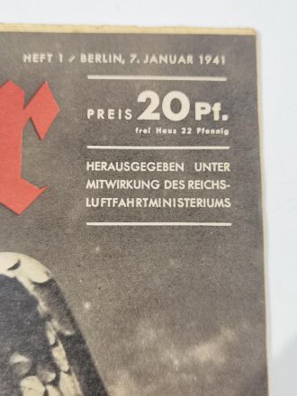 Der Adler "Einem siegreichen neuen Jahr entgegen!", 7. Januar 1941