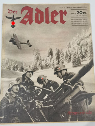 Der Adler "Kriegsweihnacht", 24. Dezember 1940