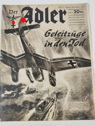 Der Adler "Geleitzüge in den Tod", 20. August 1940