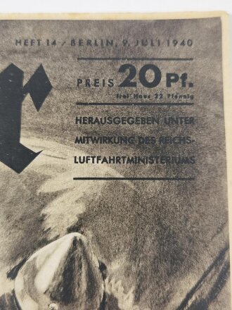 Der Adler "und nun - England!", 9. Juli 1940