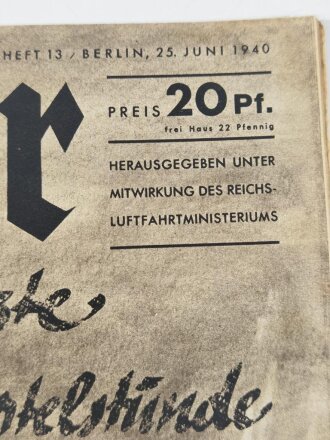 Der Adler "Die letzte Viertelstunde", 25. Juni 1940