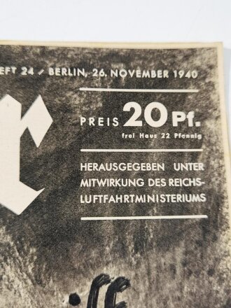 Der Adler "Tiefangriff", 26. November 1940