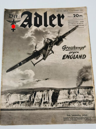 Der Adler "Grosskampf gegen England", 12. November 1940