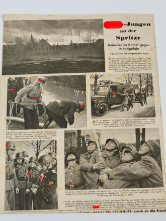 Der Adler Schulausgabe "Entscheidende Minuten", 1. November-Heft 1943