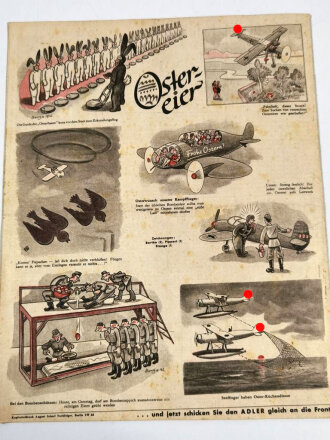 Der Adler Sonderdruck "Zwischenspiel in Afrika", 1. April 1942