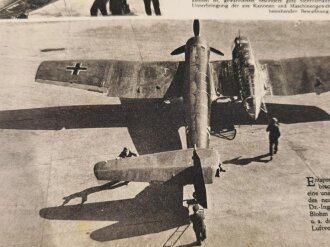 Der Adler Sonderdruck "Das erste unsymmetrische Flugzeug", 1. Juni-Heft 1942