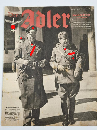 Der Adler Sonderdruck "Waffenkameraden", 3. Juni-Heft 1942