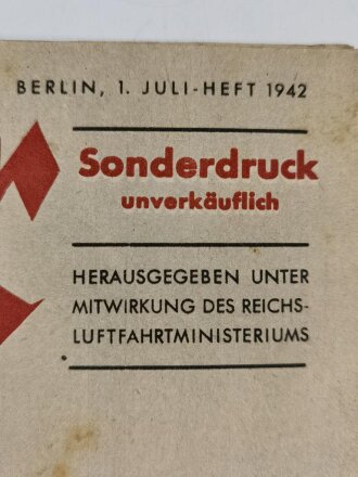 Der Adler Sonderdruck "Unser Aß in Afrika", 1. Juli-Heft 1942