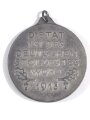 Eiserne Medaille " Die Tat ist des Deutschen stolzestes Wort 1918" Durchmesser 45mm