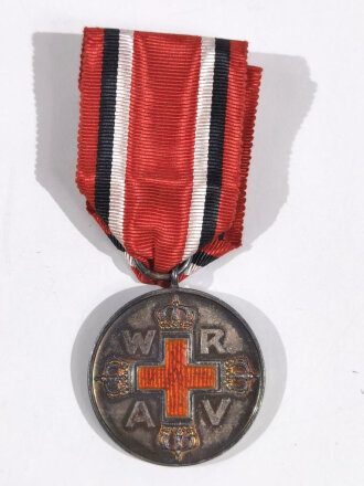 Preussen, Rot Kreuz Medaille 2.Klasse. Höchstwahrscheinlich silber, Zentrum emailliert