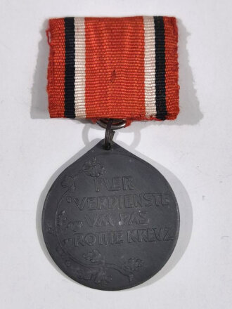 Preussen, Rot Kreuz Medaille 3.Klasse. Kriegsmetall