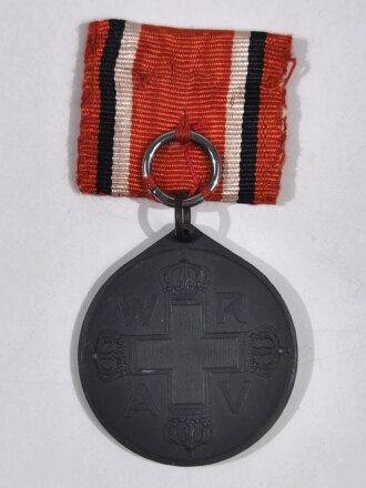 Preussen, Rot Kreuz Medaille 3.Klasse. Kriegsmetall