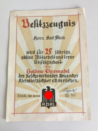 Reichsverband Deutscher Kleintierzüchter e.V....