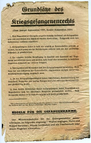 USA/England 2. Weltkrieg, "Safe Conduct -...