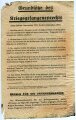 USA/England 2. Weltkrieg, "Safe Conduct - Passierschein", Flugblatt US/GB-ZG90K-1944, stark gebraucht