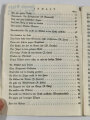 Das zweite neue Soldaten-Liederbuch, Textbuch mit Melodien 2 stimmig, 74 Seiten, gebraucht