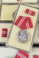 DDR Medaille für 10 Jahre treue Dienste in den Kampfgruppen der Arbeiterklasse. Sie erhalten ein ( 1 ) originales, nicht ausgegebenes Set