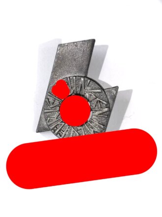 Deutsches Jungvolk Leistungsabzeichen in Bronze, Rückseitig mit Hersteller M1/120